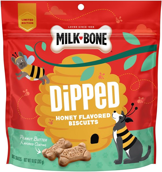 Temporarily Unavailable MILKBONE Dipped Honey & Peanut Butter