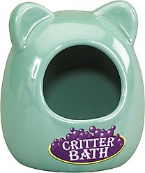 Kaytee Ceramic Critter Bath, Color Varies, Small