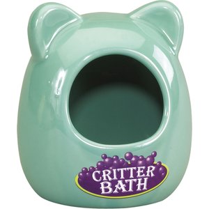Kaytee Ceramic Critter Bath, Color Varies, Small