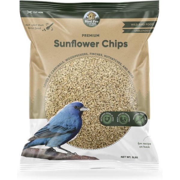 KAYTEE Sunflower Hearts & Chips Wild Bird Food, 3-lb Bag - Chewy.com