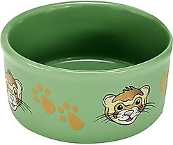 Kaytee Paw Print Small Animal Food & Water Bowl, Color Varies, Ferret