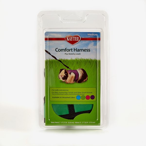 KAYTEE Small Animal Harness & Stretchy Leash, Medium