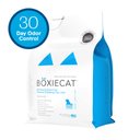Boxiecat Premium Unscented Clumping Clay Cat Litter, 28-lb bag