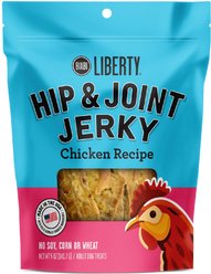 BIXBI Liberty Hip & Joint Chicken Jerky Grain-Free Dog Treats, 5-oz bag