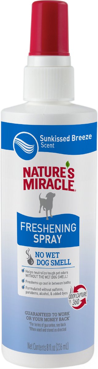 Nature's Miracle Deodorizing Bath Wipes for Dogs, Sunkissed Breeze