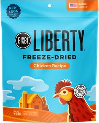BIXBI Liberty Chicken Recipe Grain-Free Freeze-Dried Raw Dog Food, 10-oz bag