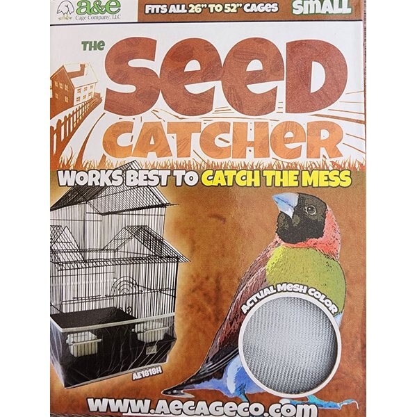 A&E Cage Company Seed Catcher, Black