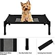 Show in main carousel: Pet Adobe Portable Indoor & Outdoor Elevated Dog & Cat Bed, Black, Small slide 6 of 8
