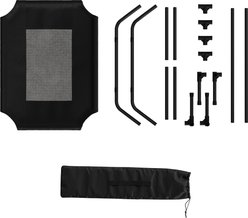 Pet Adobe Portable Indoor & Outdoor Elevated Dog & Cat Bed, Black, Small slide 2 of 7