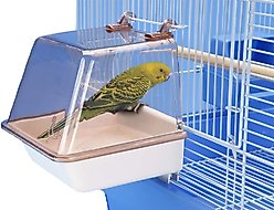 Penn-Plax Bird Bath with Universal Hanging Clips, 5.8-in