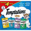 Show in main carousel: Temptations Feline Favorites Classic Variety Pack Soft & Crunchy Cat Treats, 3-oz bag, case of 4 slide 1 of 9