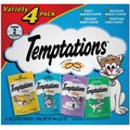 Temptations Feline Favorites Classic Variety Pack Cat Treats, 3-oz bag, case of 4
