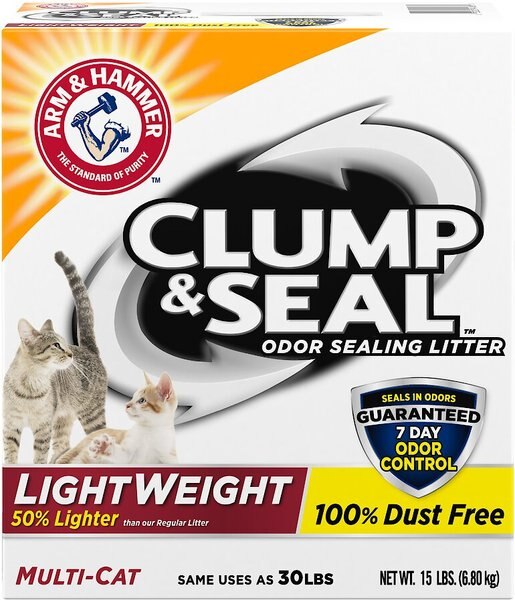 Discontinued ARM & HAMMER LITTER Clump & Seal Lightweight Scented