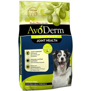 AVODERM Advanced Joint Health Chicken Meal Formula Grain Free Dry