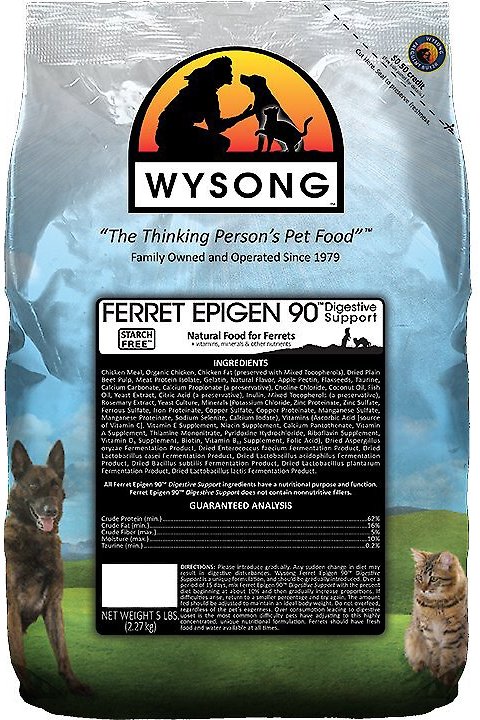 Wysong epigen 90 digestive support cheap ferret diet