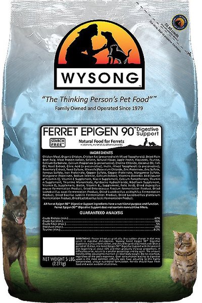 Wysong Epigen 90 Digestive Support Dry Ferret Food, 5-lb bag slide 1 of 5