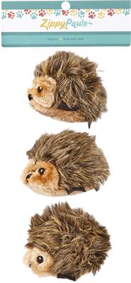 Show full view: ZippyPaws Burrow Squeaky Hide & Seek Plush Dog Toy, Hedgehog Den, Refills slide 4 of 6