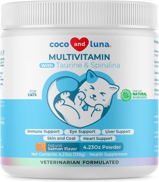 Dog multivitamin clearance with taurine