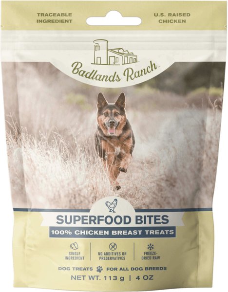 BADLANDS RANCH Chicken Breast Grain Free Freeze Dried Raw Dog