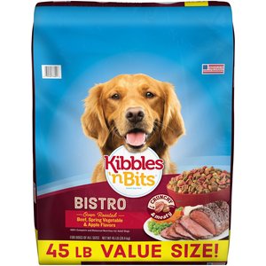 Kibbles and bits store 50 lb bag