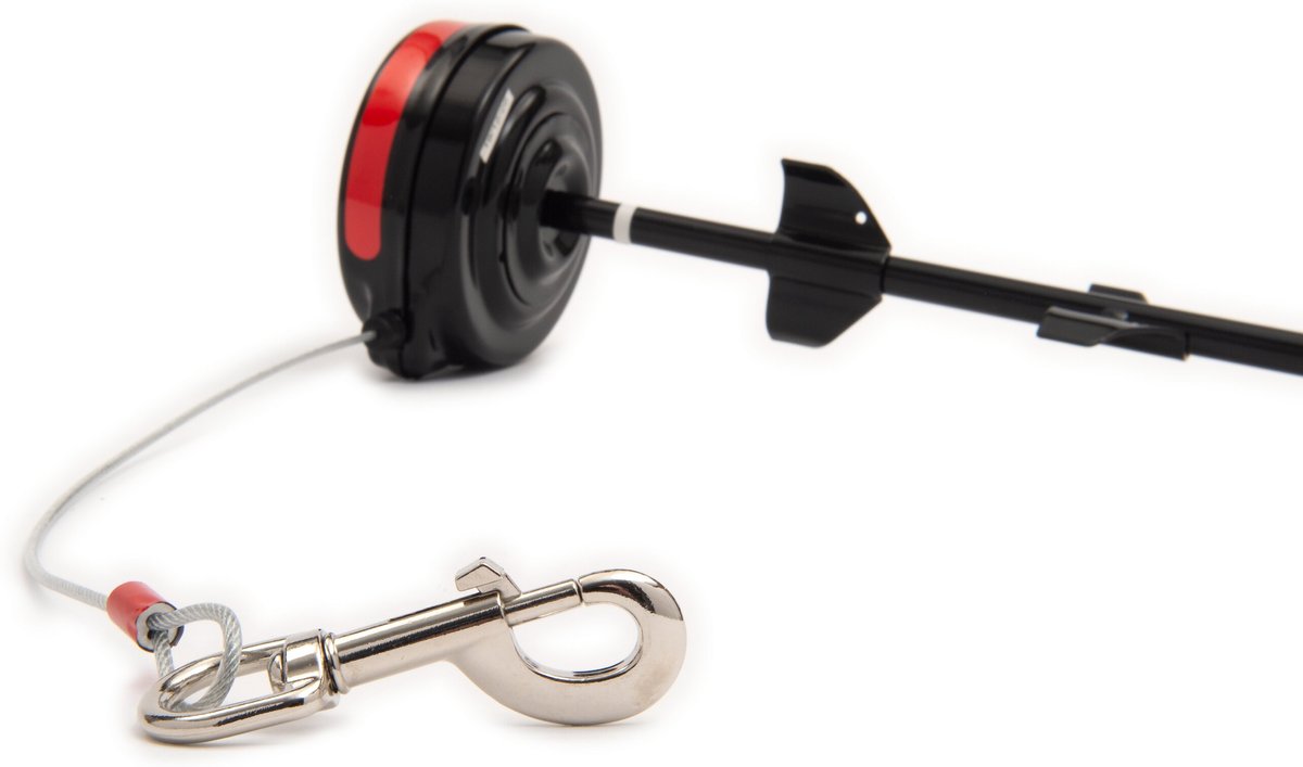 LIXIT Retractable Cable Dog Tie Out, Large