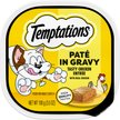 Temptations Tasty Chicken Flavor Pate in Gravy Wet Cat Food, 3.5-oz tray, case of 24