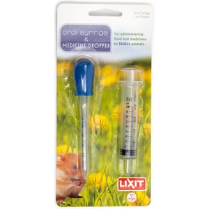 Lixit Small Animal Oral Syringe & Medicine Dropper, 2 count