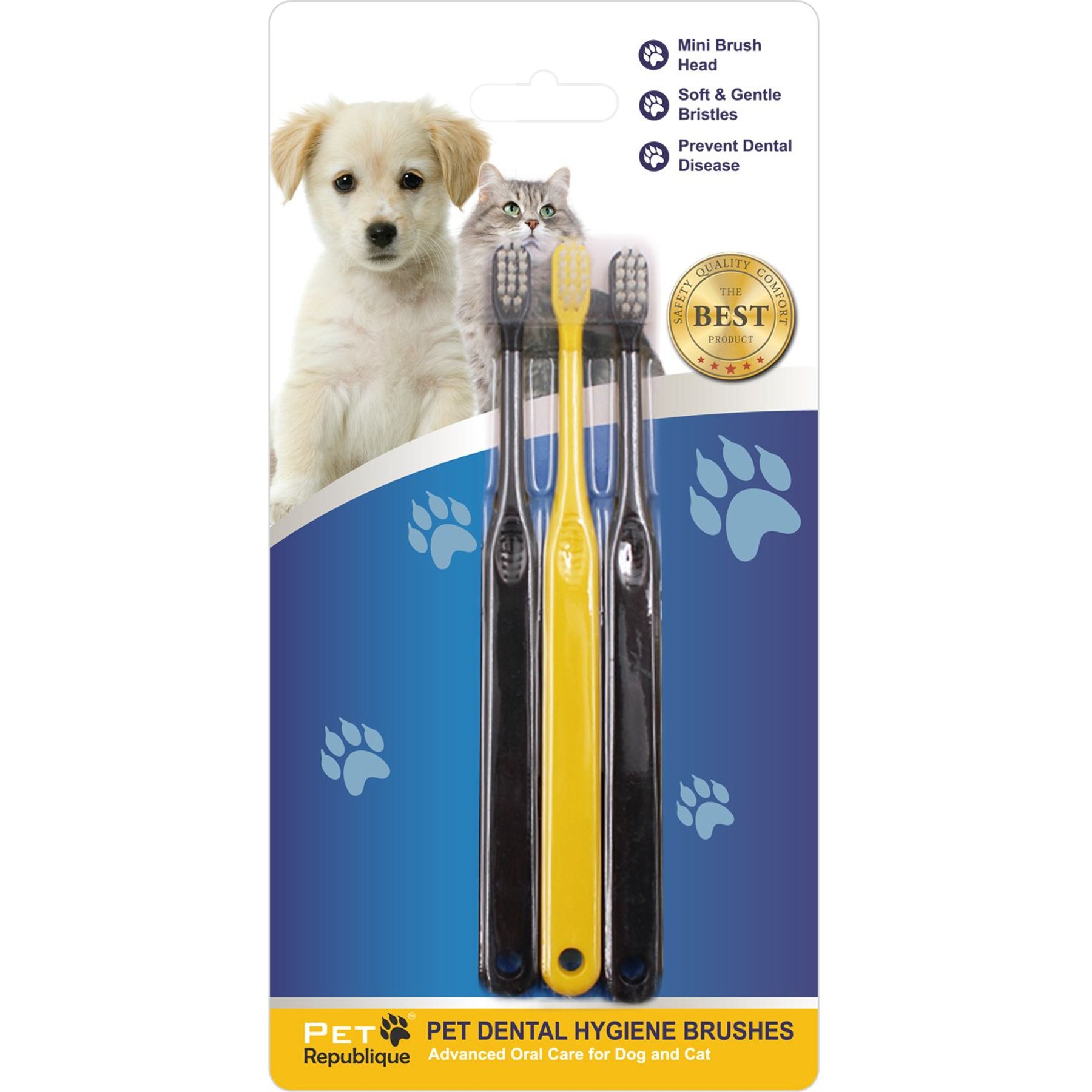 Chewy fashion toothbrush for dogs