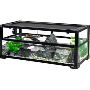 TETRAFAUNA Aquatic Turtle Deluxe Aquarium Kit, 20-gal - Chewy.com