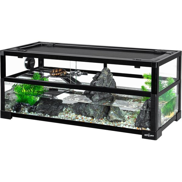 Tetrafauna Aquatic Turtle Deluxe Aquarium Kit, 20-gal - Chewy.com