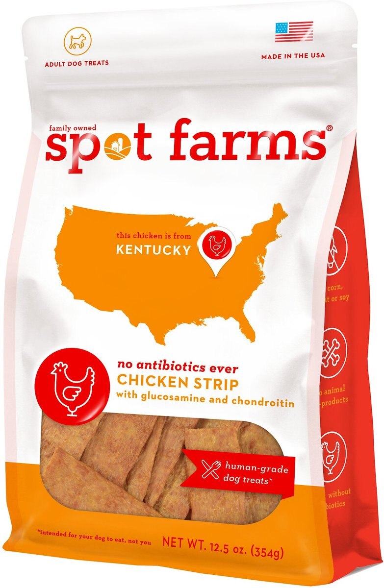 Spot Farms Chicken Strips with Glucosamine & Chondroitin Dog Treats