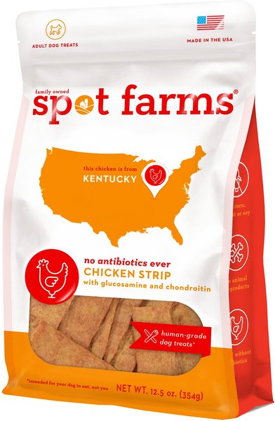 Spot Farms Chicken Strips with Glucosamine & Chondroitin Dog Treats, 12.5-oz bag slide 1 of 4