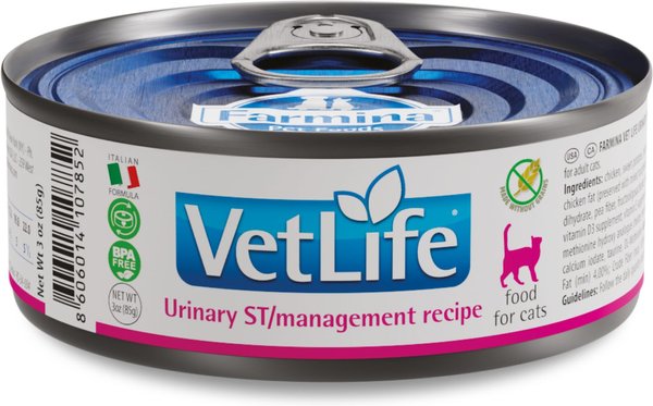 FARMINA VET LIFE Urinary ST Management Feline Wet Cat Food 3 oz can case of 12 Chewy