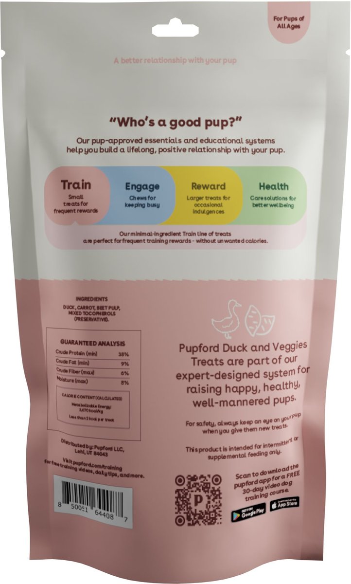 Isle of Dogs Nourish Duck, Apples & Green Beans Freeze-Dried Dog Treats