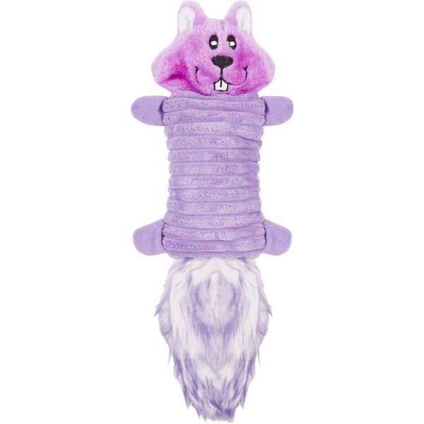 ZippyPaws Zingy No Stuffing Durable Squeaky Plush Dog Toy 