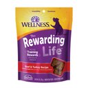 Wellness Rewarding Life Beef & Turkey Grain-Free Soft & Chewy Natural Dog Treats, 6-oz bag