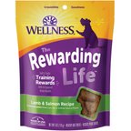 Wellness The Rewarding Life Lamb & Salmon Soft & Chewy Natural Dog Treats, 6-oz bag