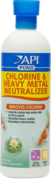 API Pond Chlorine & Heavy Metal Neutralizer, 16-oz bottle slide 1 of 8