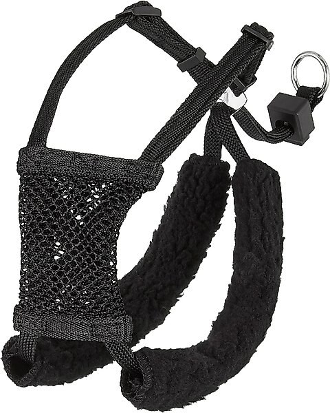 Sporn Mesh No Pull Dog Harness, Black, X-Small: 8 to 10-in neck slide 1 of 9