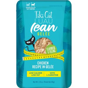 TIKI CAT Luau Lean Gelee Chicken Grain Free Wet Cat Food 2.8 oz