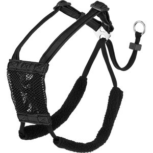 Sporn Mesh No Pull Dog Harness, Black, Medium: 12 to 17-in neck