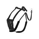 Sporn Mesh No Pull Dog Harness, Black, Large/X-Large: 16 to 24-in neck