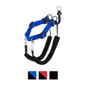 Sporn Training Halter Nylon No Pull Dog Harness, Blue, Medium: 12 to 17-in neck