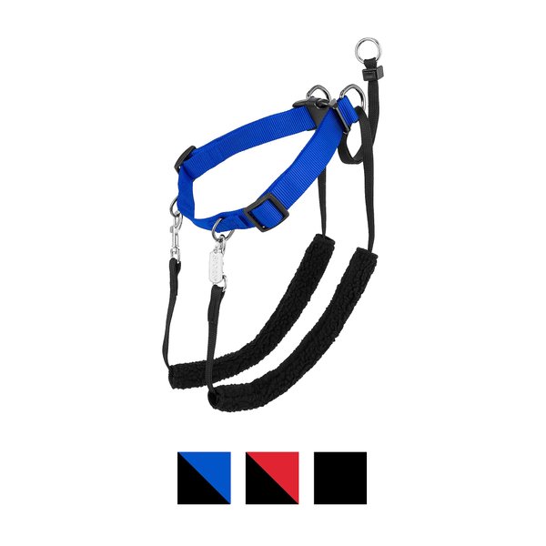 Sporn Training Halter Nylon No Pull Dog Harness, Blue, Large: 16 to 24-in neck slide 1 of 10