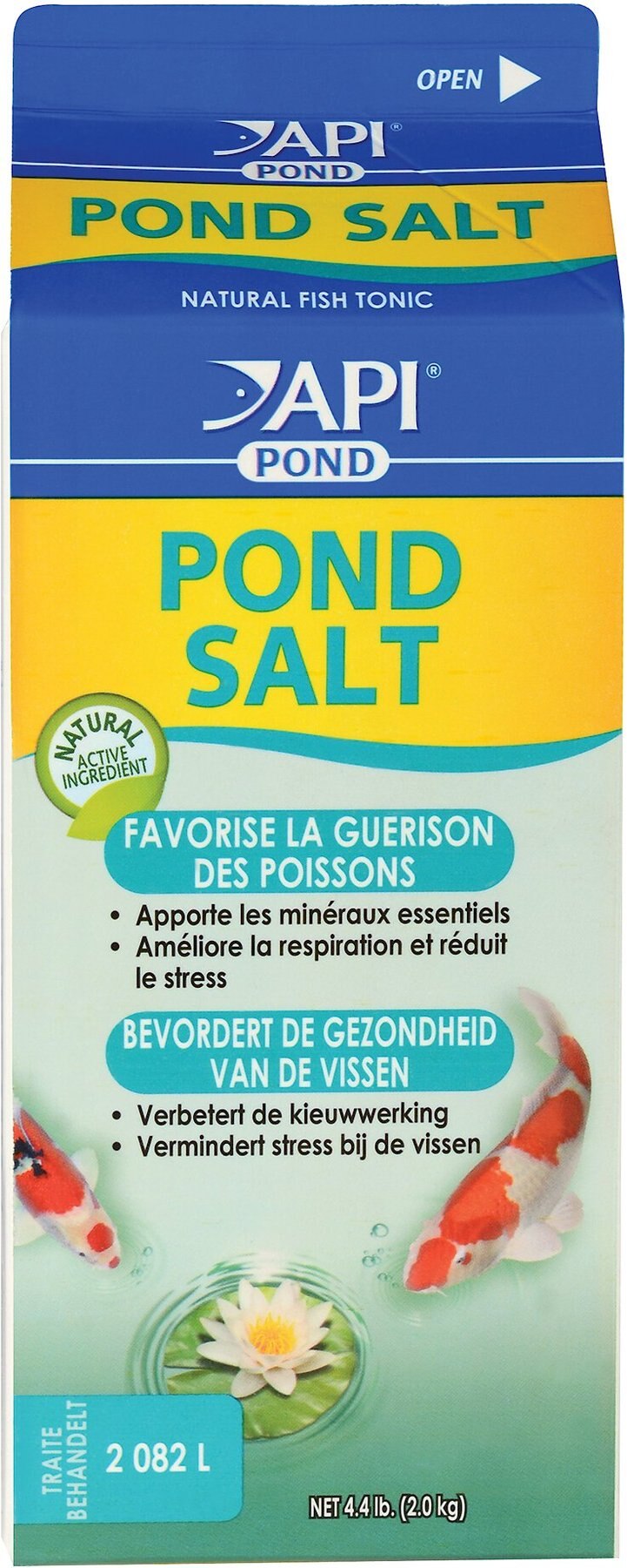 2 LBS API Pond Salt or Aquarium provide Essential Electrolytes for Fresh Water 