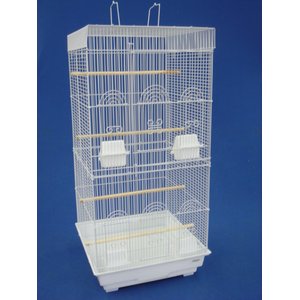 YML Flat Top Two Door Small Bird Cage