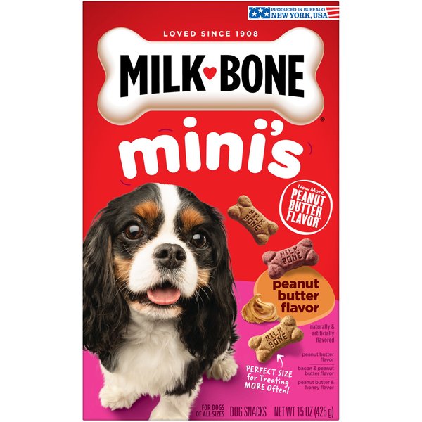 Milk-Bone Mini's Peanut Butter Flavor Variety Dog Treats