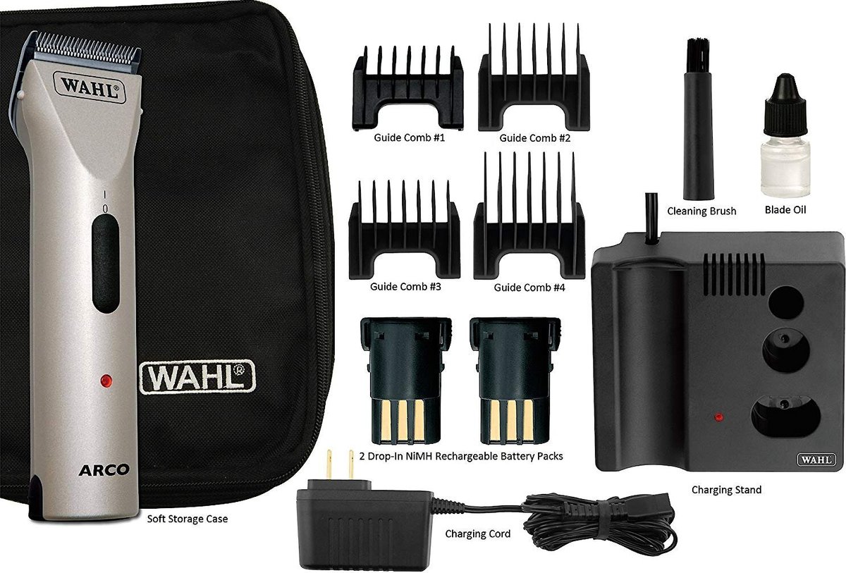 Wahl arco cordless discount pet clipper kit