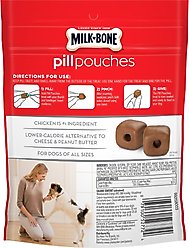 Milk-Bone Pill Pouches with Real Chicken Dog Treats, 6-oz bag slide 2 of 5