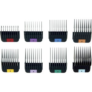 Wahl Stainless Steel Attachment Combs Kit for Detachable Blades, 8 count